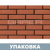 Кирпич Красный "3" облицовочный (одинарный) г.Тула BRAER (480шт.)